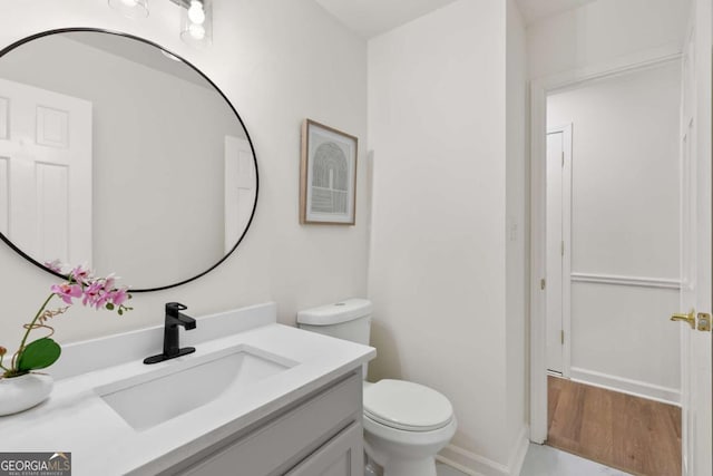 5706 Brookstone Walk NW, Acworth, GA 30101 - bathroom featuring toilet and vanity
