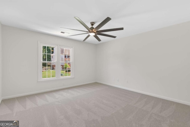5706 Brookstone Walk NW, Acworth, GA 30101 - unfurnished room featuring carpet floors and a ceiling fan