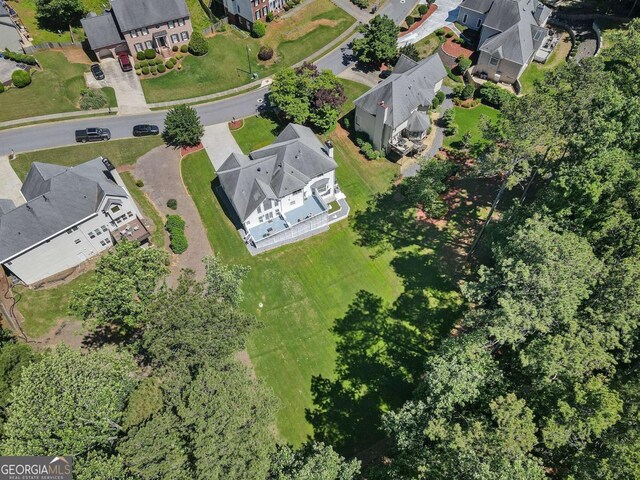 5706 Brookstone Walk NW, Acworth, GA 30101 - aerial overview of property's location with nearby suburban area
