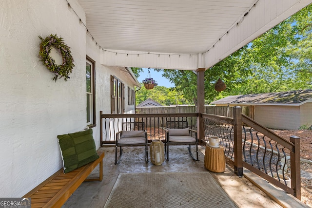 73 Fair St, Newnan, GA 30263 - view of patio