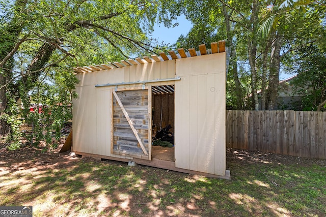 73 Fair St, Newnan, GA 30263 - view of shed