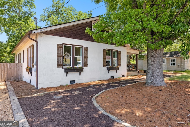 73 Fair St, Newnan, GA 30263 - view of front of home with crawl space