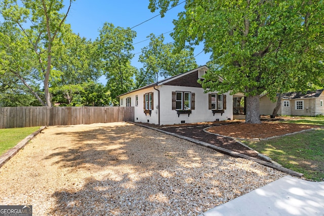 73 Fair St, Newnan, GA 30263 - view of front of property with crawl space