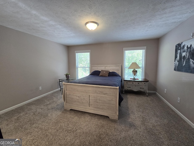 1356 Woodbrier, Sautee Nacoochee, GA 30571 - carpeted bedroom featuring baseboards and a textured ceiling