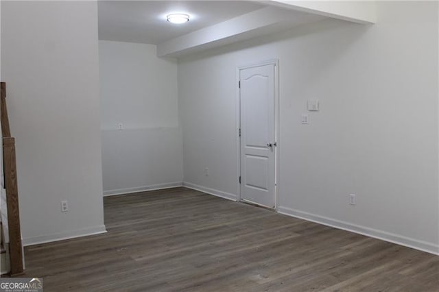 4220 Glad Morning Dr, College Park, GA 30349 - finished basement featuring wood finished floors and baseboards