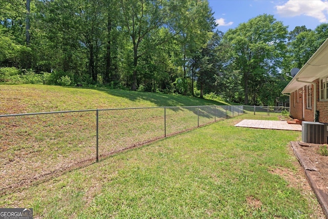 416 S Carroll Rd, Villa Rica, GA 30180 - view of yard featuring cooling unit and a patio
