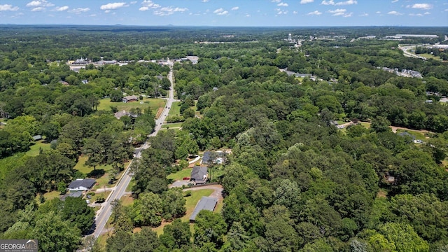 416 S Carroll Rd, Villa Rica, GA 30180 - aerial view of property's location featuring a heavily wooded area