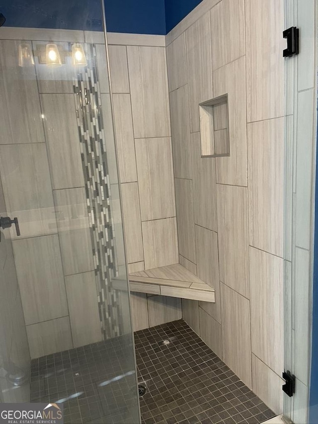 15785 Concord St, Zebulon, GA 30295 - full bathroom featuring a shower stall
