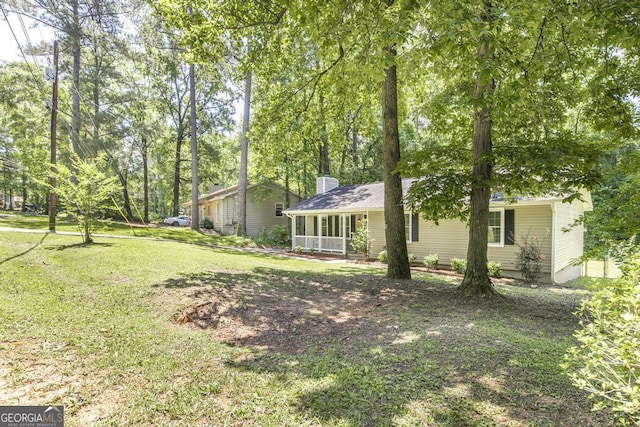 642 Chickamauga Dr, Macon, GA 31220 - view of green lawn