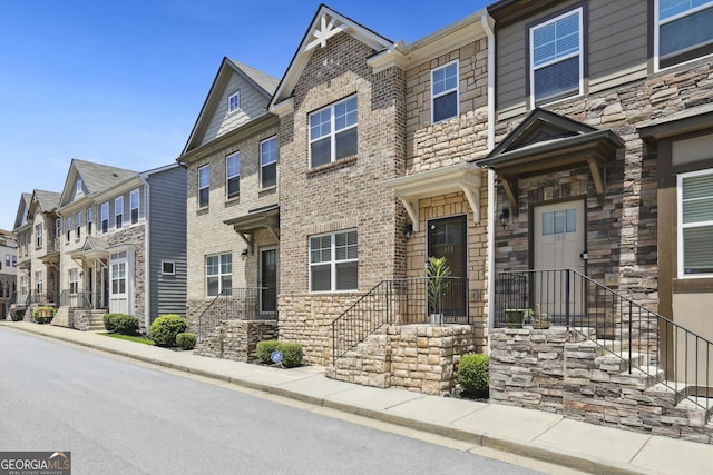 178 Munira Ln SW, South Fulton, GA 30331 - multi unit property featuring a residential view and stone siding