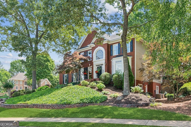 750 Highview Ct, Woodstock, GA 30189 - colonial house with central AC and brick siding