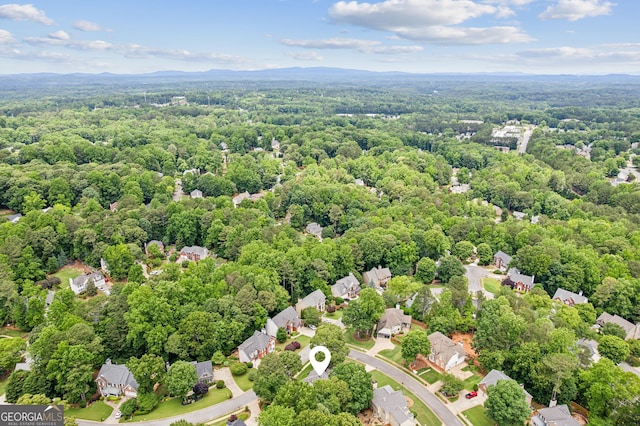 750 Highview Ct, Woodstock, GA 30189 - aerial view of a forest