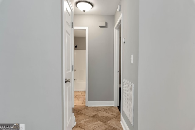 166 Walnut Cv, Dawsonville, GA 30534 - hall featuring baseboards and light tile patterned floors