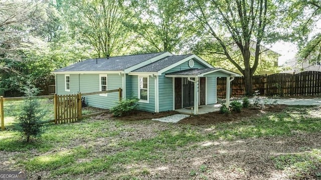 4443 Toonigh Rd, Acworth, GA 30101 - view of rear view of property