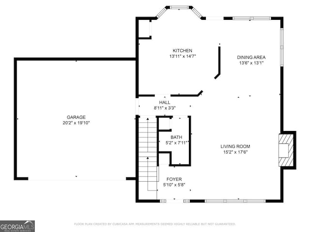 217 Huntington Shoals Dr, Athens, GA 30606 - room layout