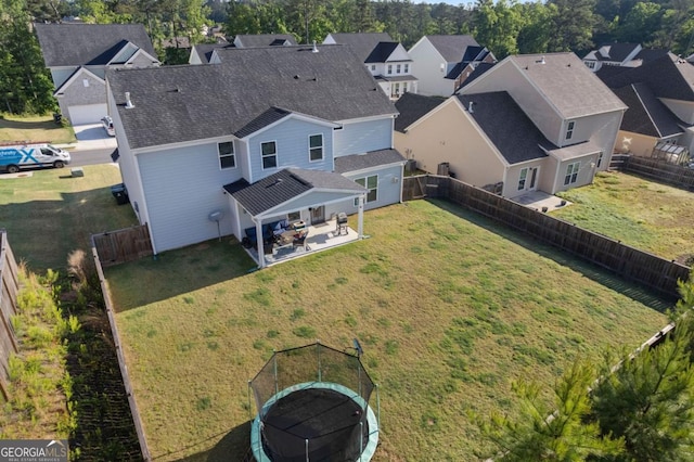 55 Clubhouse Way, Acworth, GA 30101 - aerial perspective of suburban area