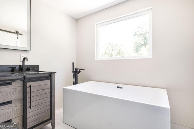 108 Holly St, Warner Robins, GA 31093 - full bath featuring a freestanding bath and vanity