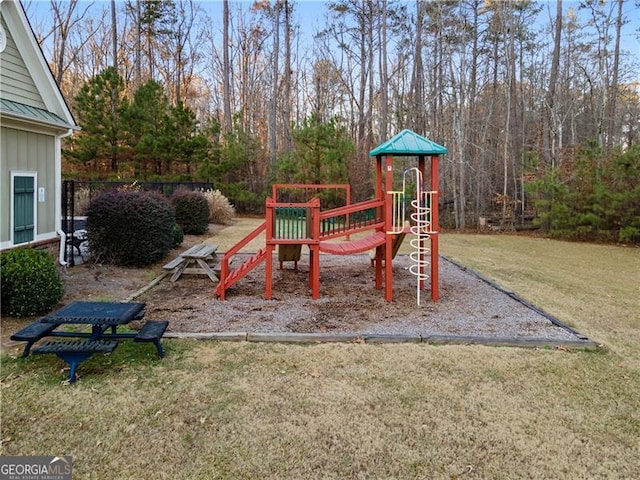 1070 Cureton Dr, Austell, GA 30106 - view of play area with a lawn