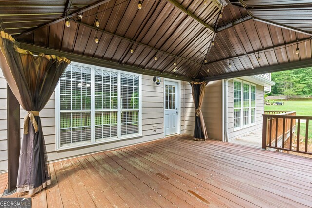 220 Drumcliff Ct, Tyrone, GA 30290 - deck with a gazebo