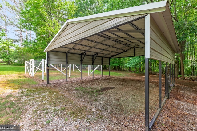 220 Drumcliff Ct, Tyrone, GA 30290 - view of outbuilding featuring a carport