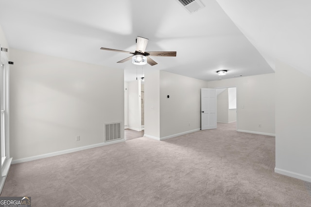 9 Wimbledon Ct, Statesboro, GA 30458 - unfurnished room featuring carpet floors, a ceiling fan, and baseboards