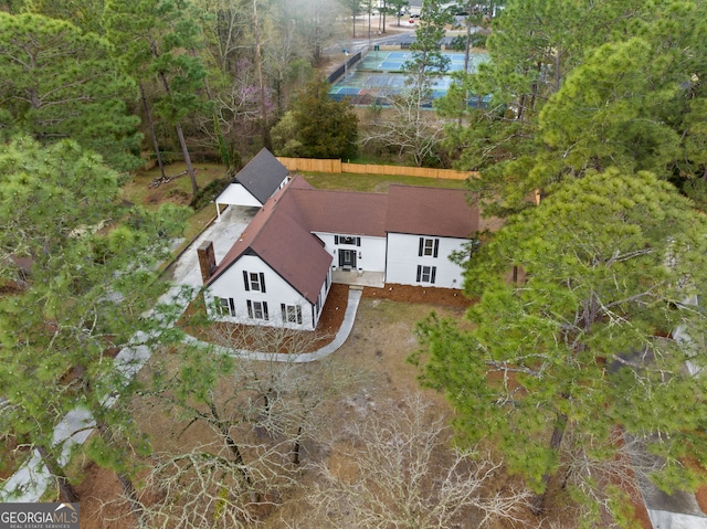 9 Wimbledon Ct, Statesboro, GA 30458 - aerial view of property and surrounding area