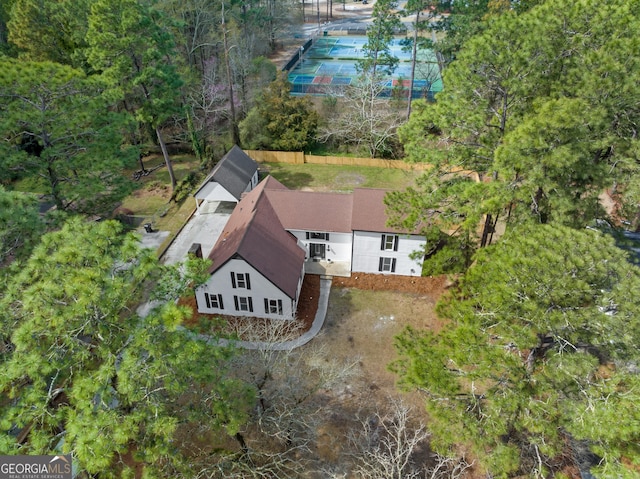 9 Wimbledon Ct, Statesboro, GA 30458 - aerial view of property and surrounding area