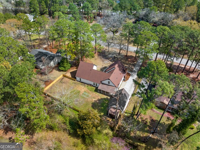 9 Wimbledon Ct, Statesboro, GA 30458 - bird's eye view of a tree filled landscape