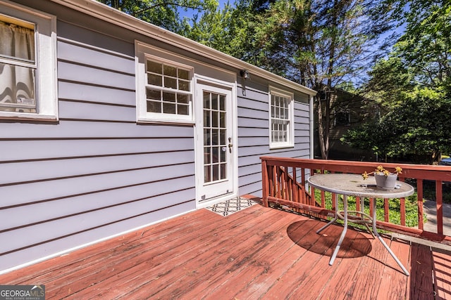 1268 Thomas Rd, Decatur, GA 30030 - view of deck