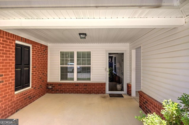 150 Old Mill Rd Unit 331, Cartersville, GA 30120 - property entrance with brick siding and a patio