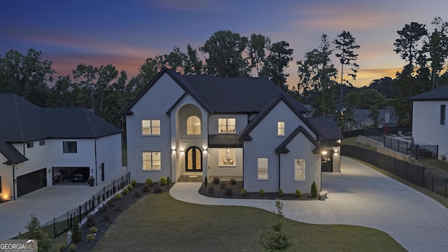 2631 Sardis Way, Buford, GA 30519 - view of front of house with concrete driveway and a garage