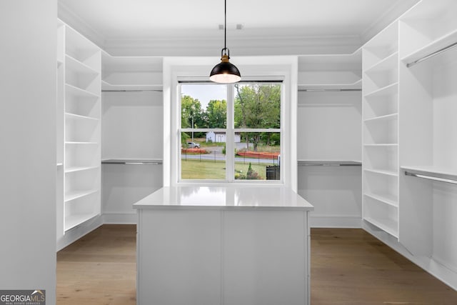 2631 Sardis Way, Buford, GA 30519 - walk in closet featuring wood finished floors