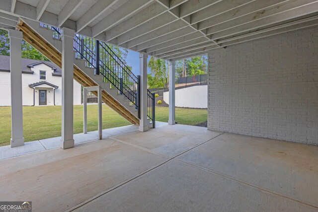 2631 Sardis Way, Buford, GA 30519 - view of patio / terrace with stairs