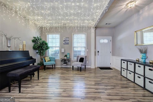 2908 Cottesford Way, Smyrna, GA 30080 - foyer entrance featuring wood finished floors and healthy amount of natural light
