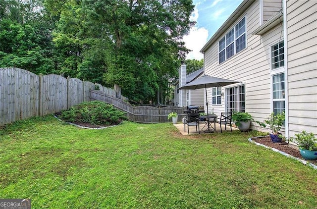 2908 Cottesford Way, Smyrna, GA 30080 - view of yard with a patio