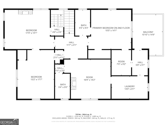 1157 Alta Ave NE, Atlanta, GA 30307 - room layout