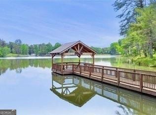 562 Yonah Lake Dr, Sautee Nacoochee, GA 30571 - dock area with a gazebo and a water view