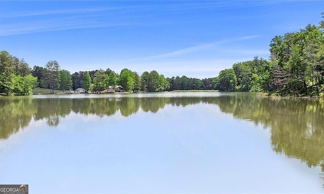 562 Yonah Lake Dr, Sautee Nacoochee, GA 30571 - water view with a forest