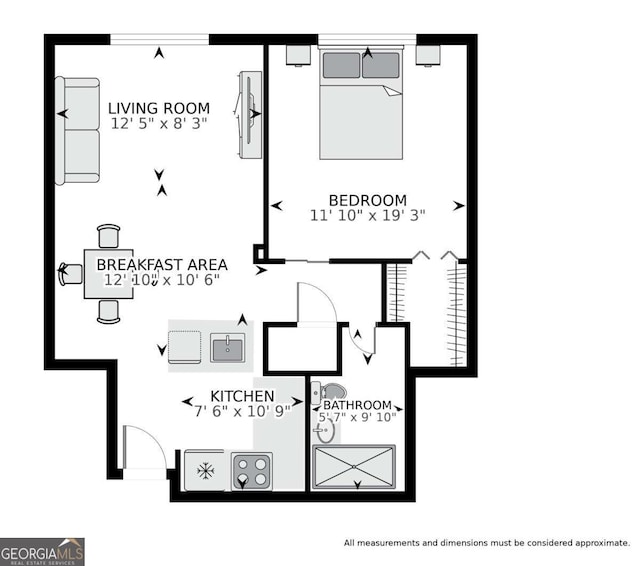 2285 Peachtree Rd NE, Atlanta, GA 30309 - floor plan / room layout
