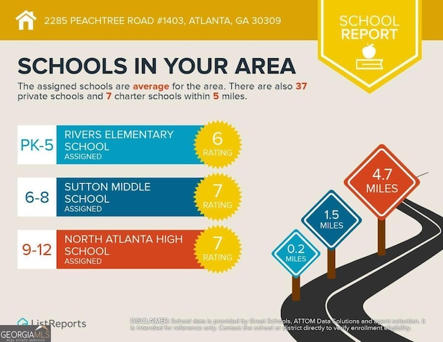 2285 Peachtree Rd NE, Atlanta, GA 30309 - view of a document