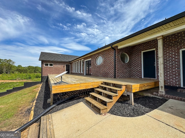134 Roy Dean Rd, Buchanan, GA 30113 - view of patio / terrace featuring a deck