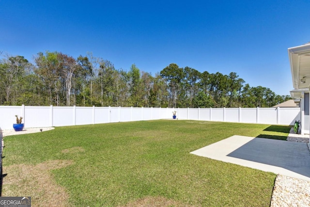 194 Pistachio Ln, Kingsland, GA 31548 - view of yard featuring a patio area