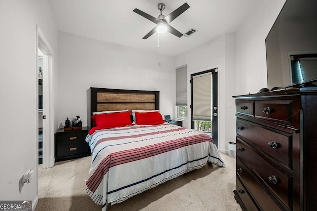870 Mayson Turner Rd NW Unit 1111, Atlanta, GA 30314 - bedroom with carpet and a ceiling fan