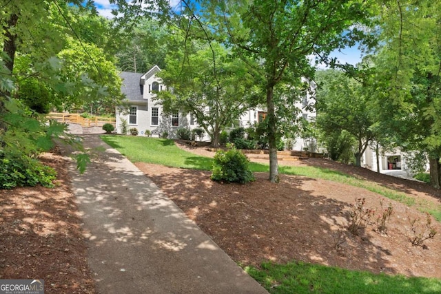 4223 N Mountain Rd NE, Marietta, GA 30066 - view of front of property featuring a front lawn