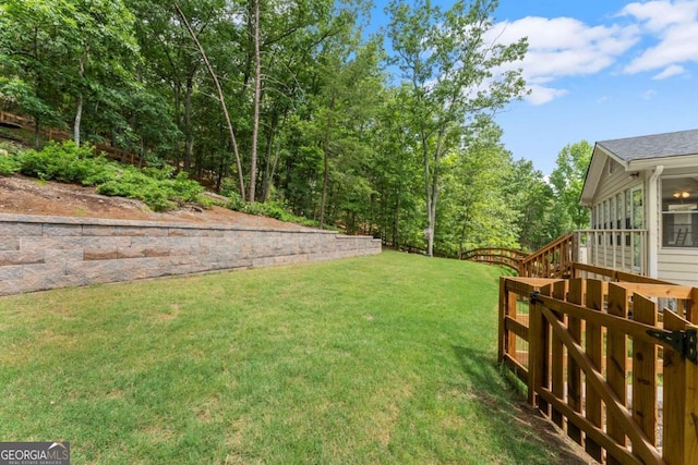 4223 N Mountain Rd NE, Marietta, GA 30066 - view of yard