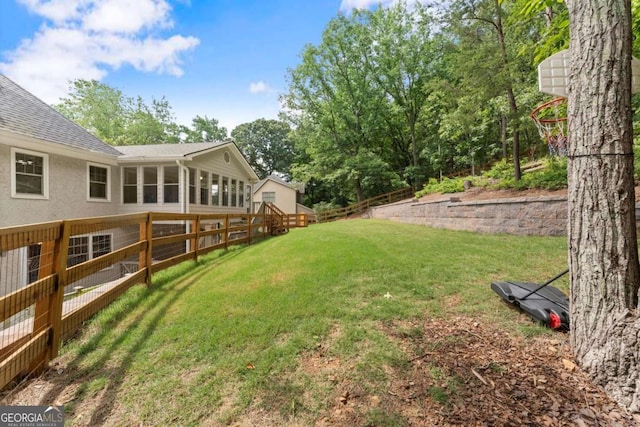 4223 N Mountain Rd NE, Marietta, GA 30066 - view of yard