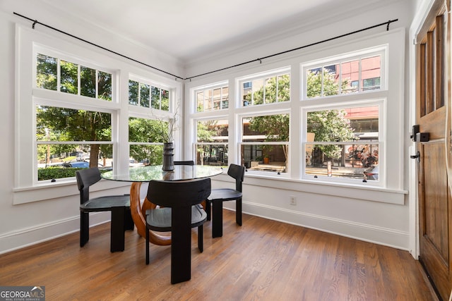 653 N Highland Ave NE Unit 5, Atlanta, GA 30306 - view of sunroom / solarium