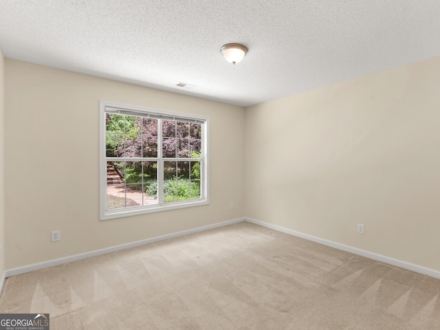 264 Keller Dr, Mcdonough, GA 30252 - unfurnished room with light carpet, a textured ceiling, and baseboards