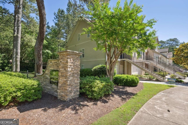 3150 Stonewyck Pl, Decatur, GA 30033 - view of home's exterior featuring stairs