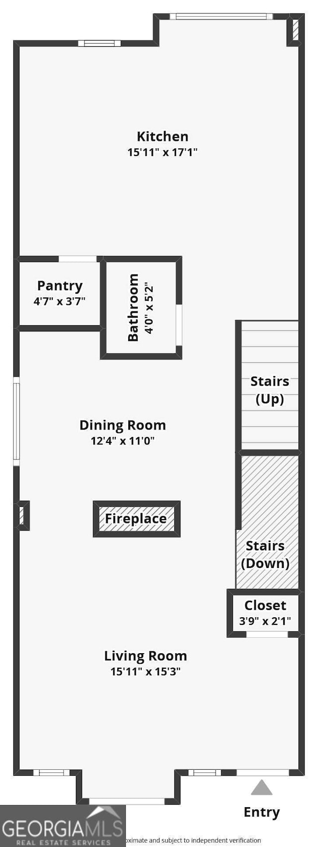 3150 Stonewyck Pl, Decatur, GA 30033 - view of floor plan / room layout